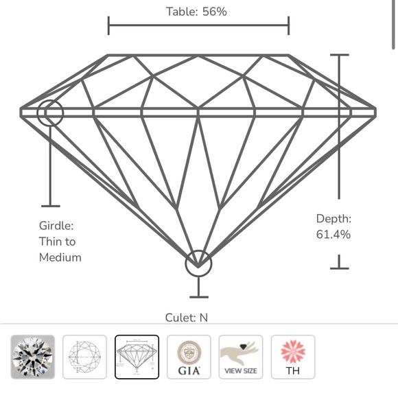 14k gold ring with Diamond - Picture 7 of 8